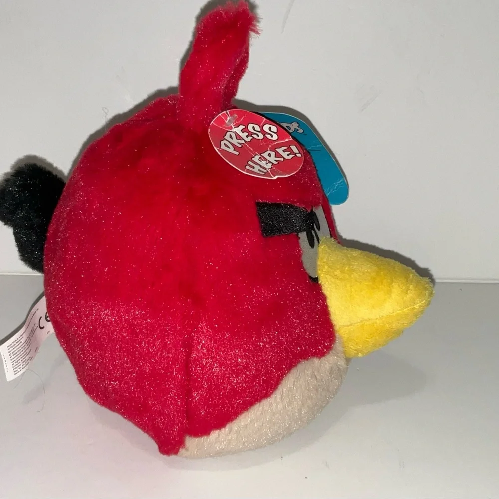 Red Angry Bird Plush Toy - Official Angry Birds Character